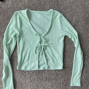 NWOT Hollister Tie-Front Cardigan
